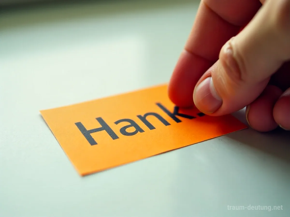Hand klebt Aufkleber mit einer Botschaft auf eine Oberfläche.