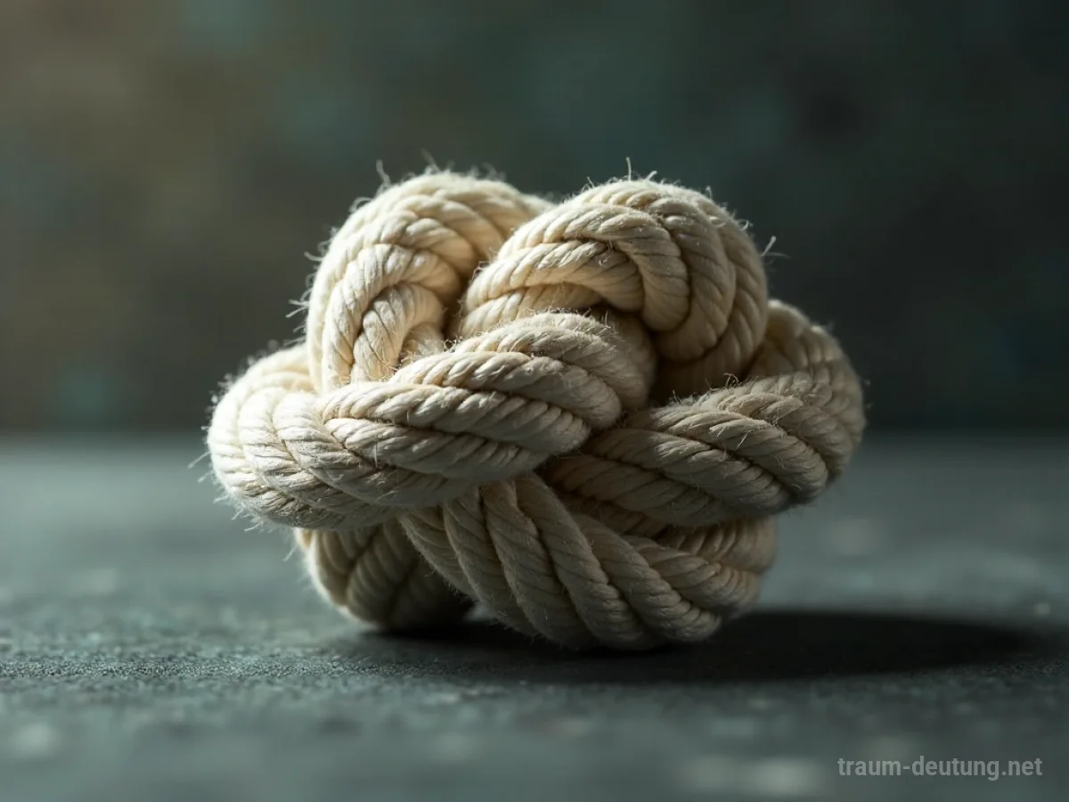 Ein sich auflösender Knoten in einem Traum
