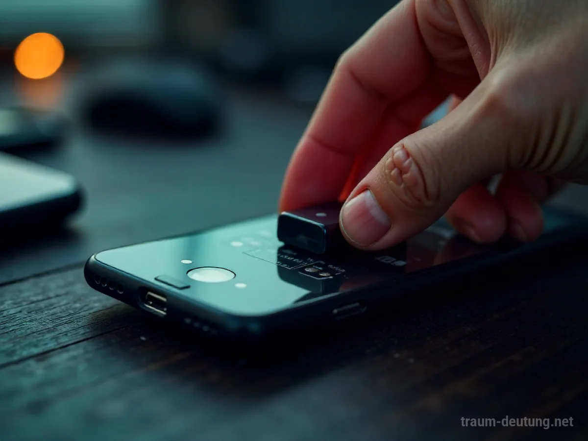 Eine Hand wechselt eine leere Batterie gegen eine neue in einem technischen Gerät.