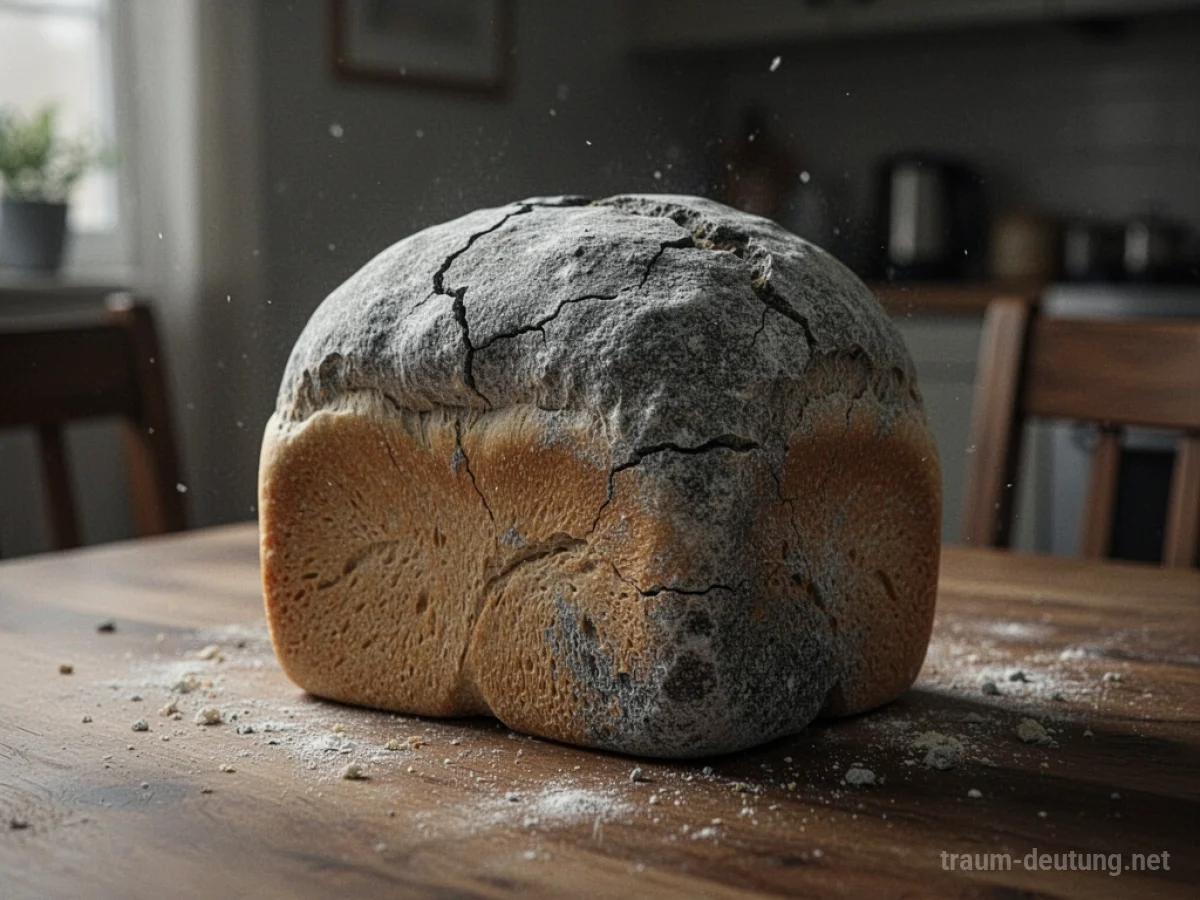 Brot, das sich im Traum zu einem Stein verwandelt