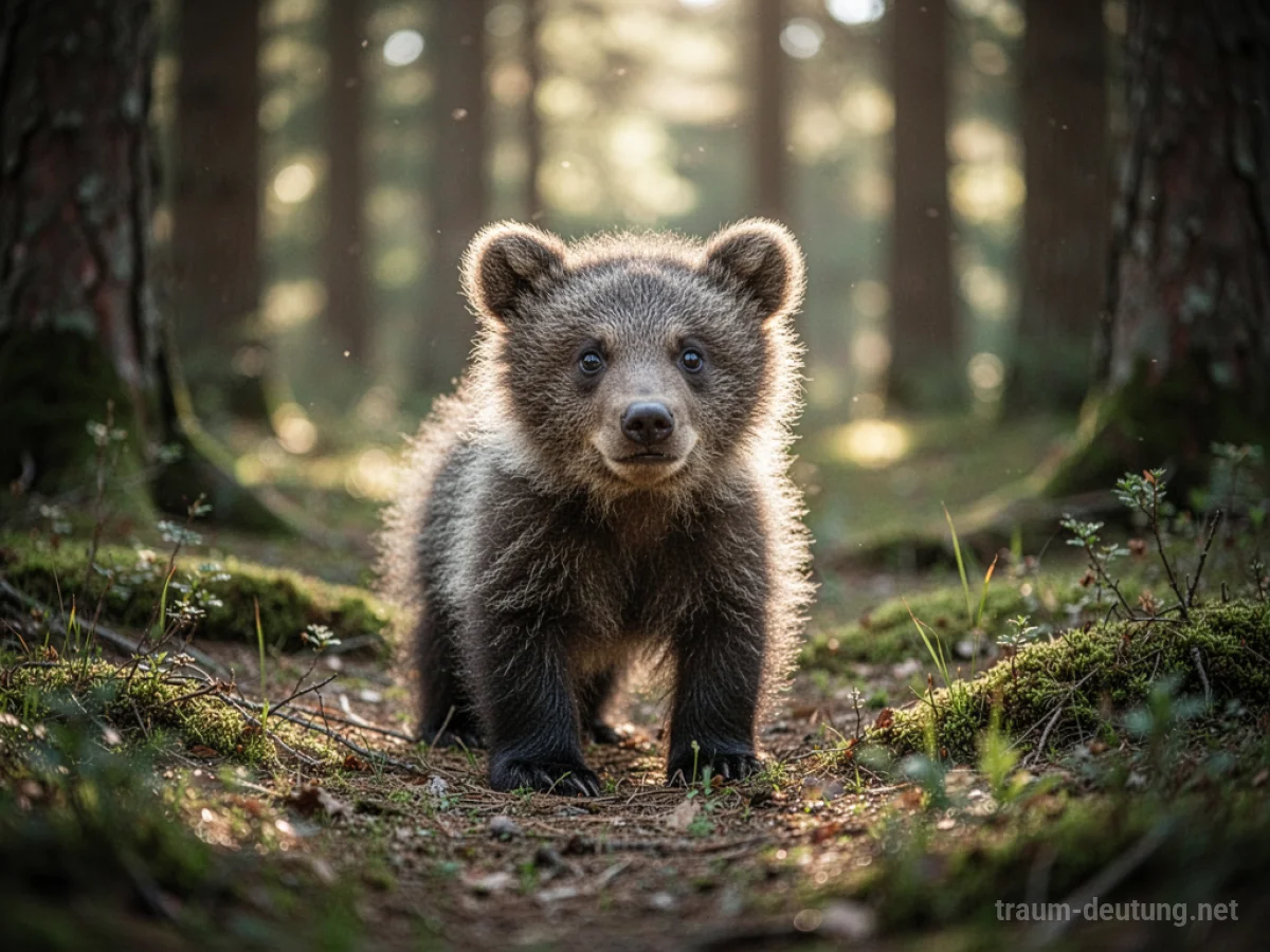 Kleiner Bär im Wald