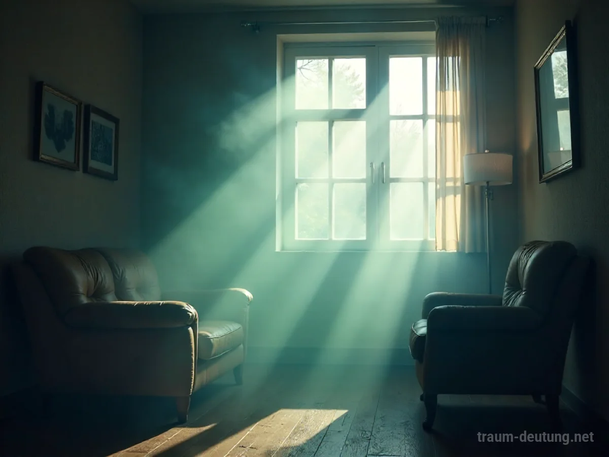 Ein Zimmer, gefüllt mit dichtem, mysteriösem Dampf.