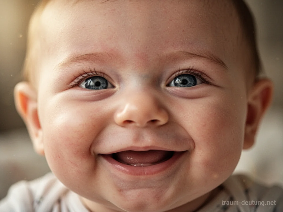 Das Lachen eines Babys im Traum, voller Freude und Unschuld