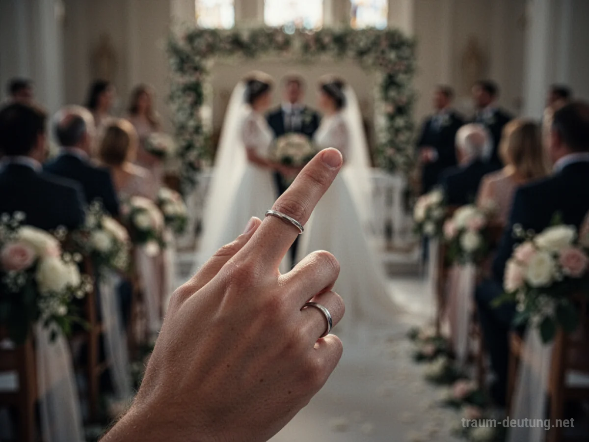 Leerer Ringfinger im Traum, Symbol für fehlende Bindung