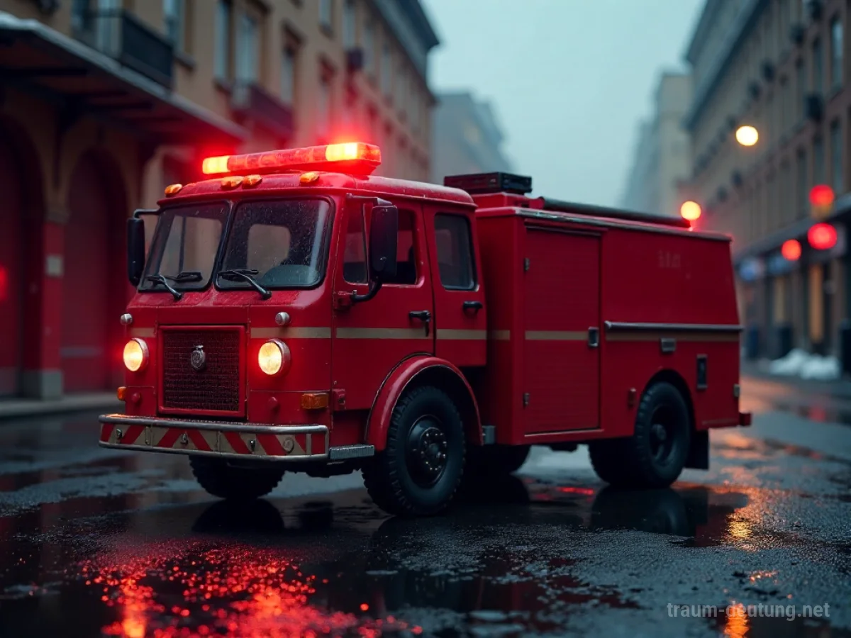 Feuerwehr ohne Ausrüstung im Traum
