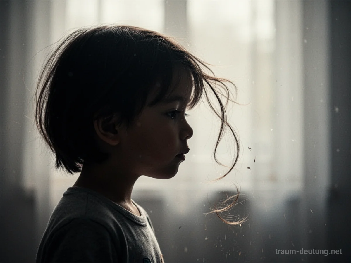 Kind mit Haarausfall im Traum