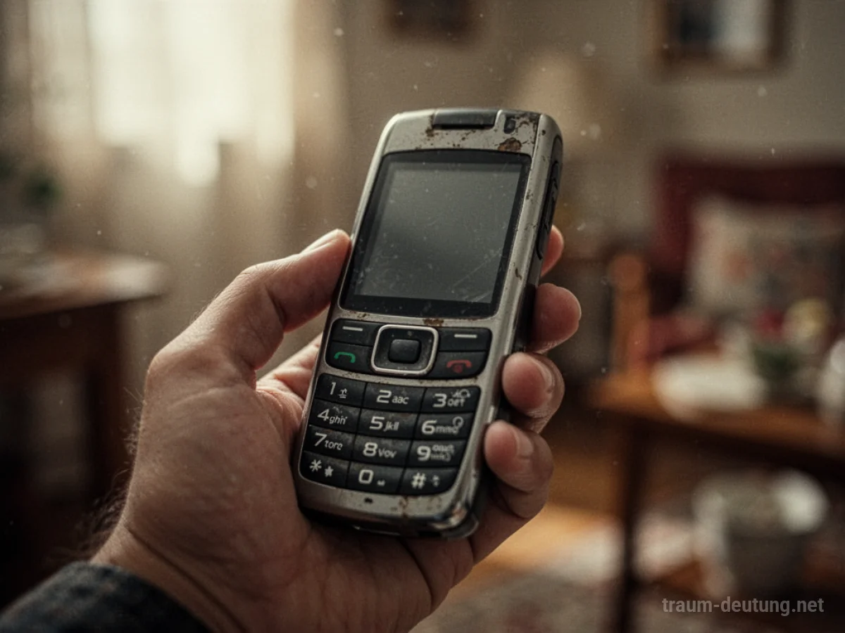 Handy der Mutter im Traum gehalten