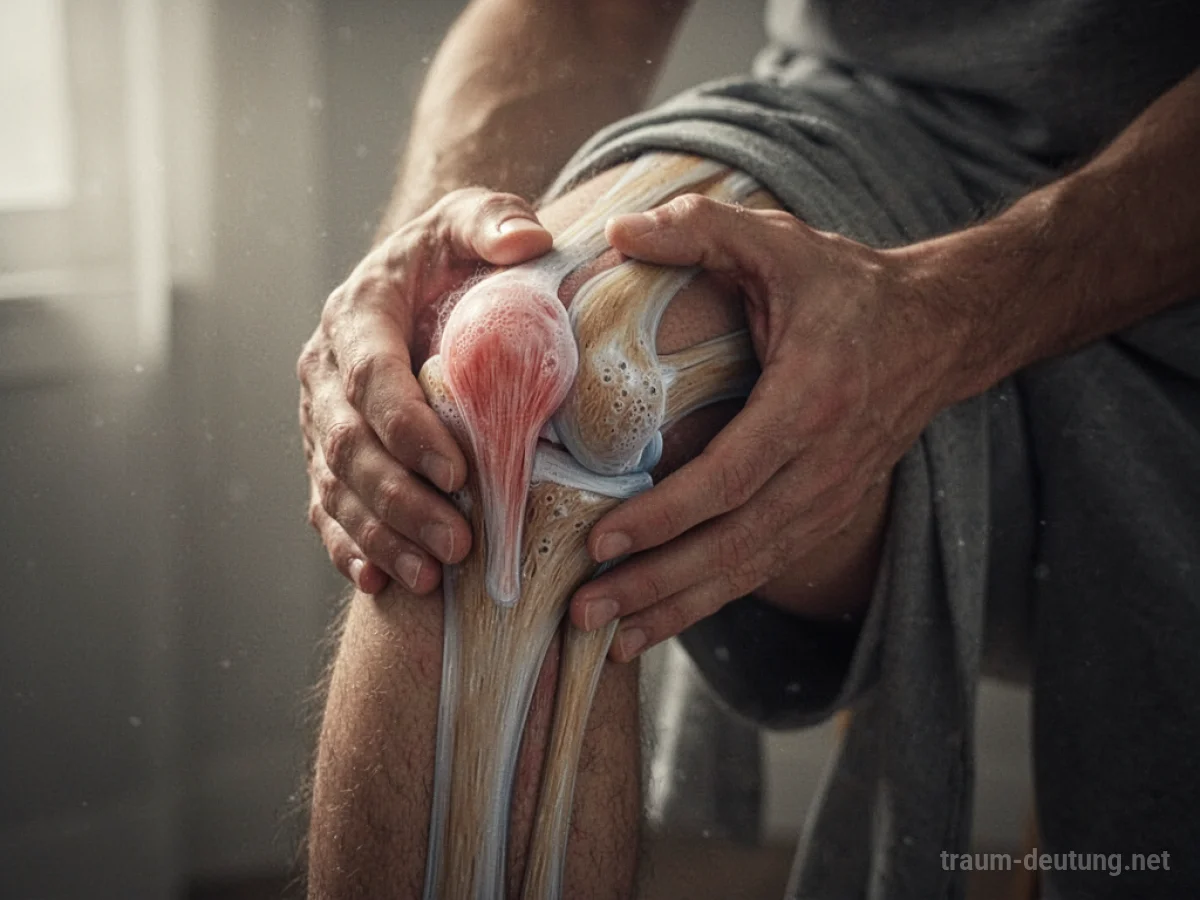 Verrenktes Knie im Traum