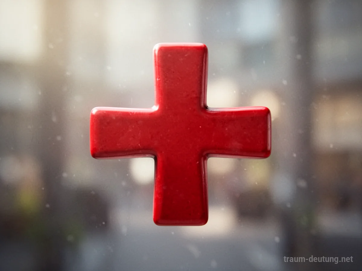 Symbol eines roten Kreuzes