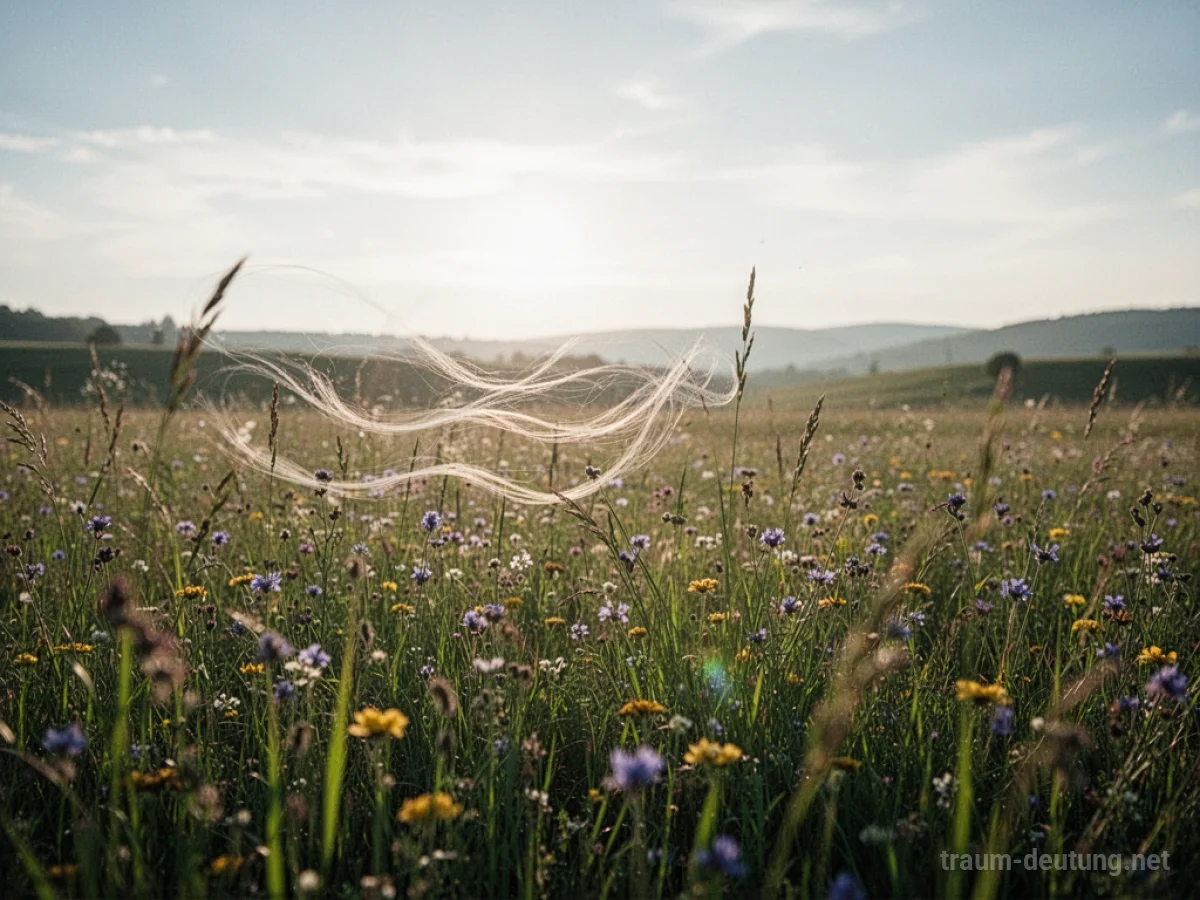 Klare Luft weht über eine sonnige Wiese.