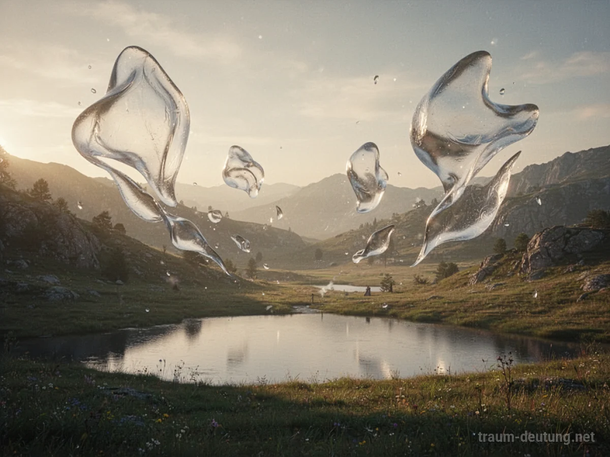 Sanfte Lichtlandschaft, die ein Gefühl von Entspannung und Erfüllung vermittelt.
