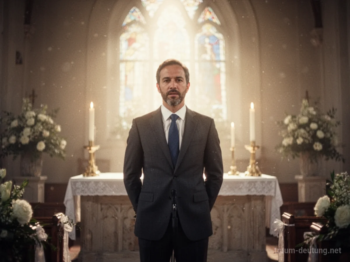 Vaterfigur bei einer Hochzeit im Traum