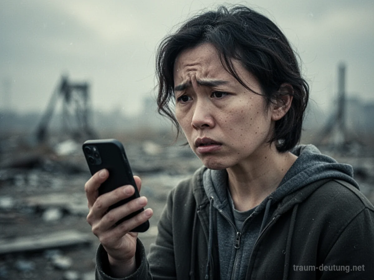Smartphone ohne Netzempfang in der Hand, die Person wirkt ratlos.